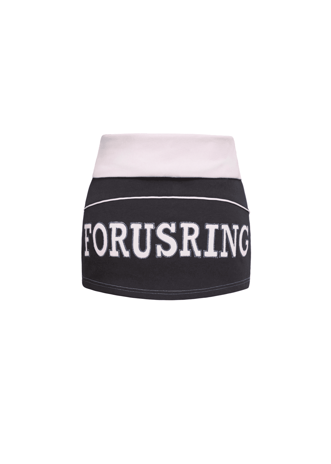 [PRE-ORDER] BEBE TRAINING MINI SKIRT [CHACOAL]