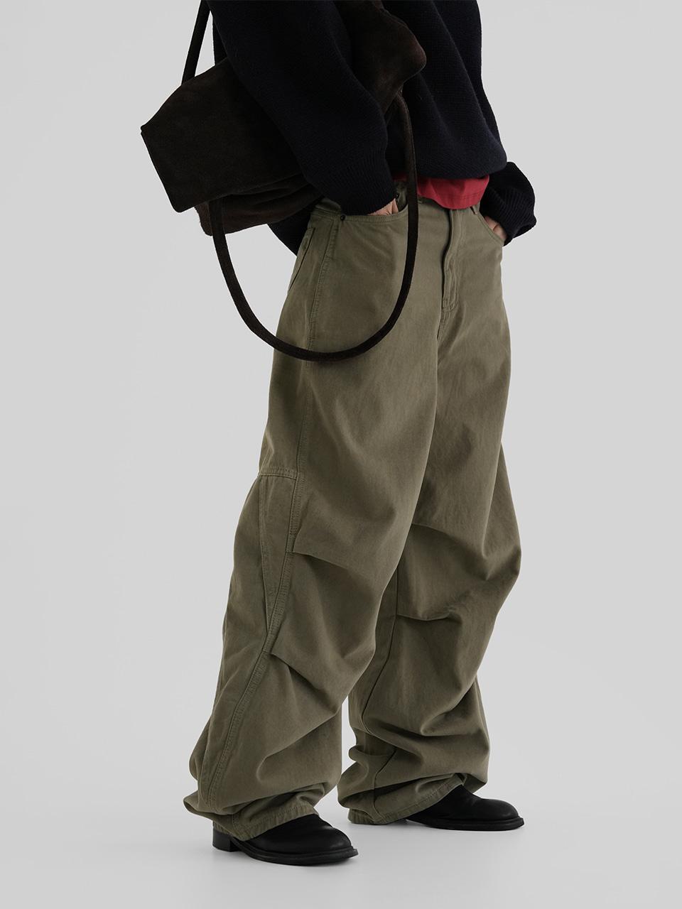 어텀 피치파라슈트팬츠