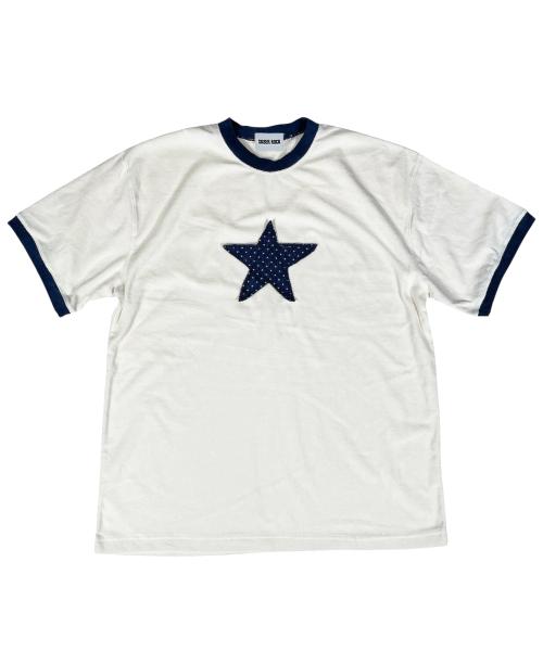 Star Terry Ringer T-shirt ((ivory*navy))