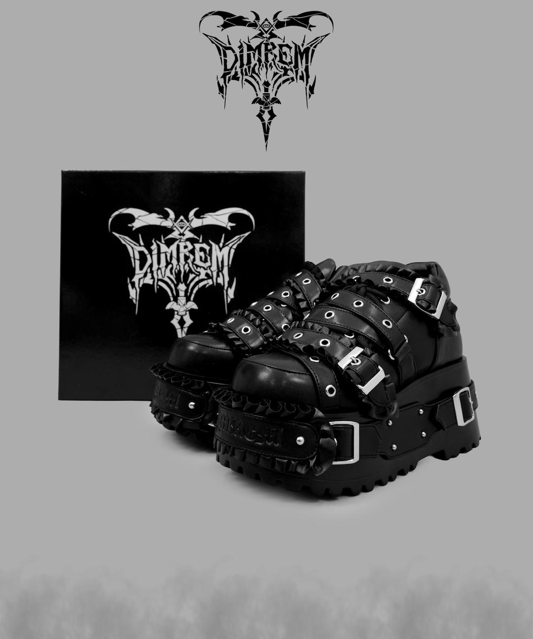 【DIMREM】超フリルベルトシューズ | DimMoire