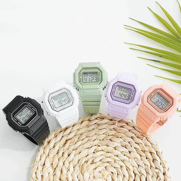 레트로 무광 전자 손목시계 (22W013)