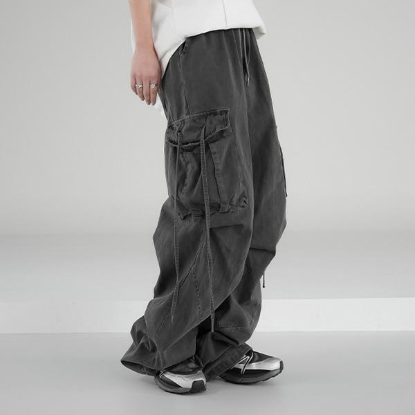 [유니섹스]유니드 카고 와이드팬츠