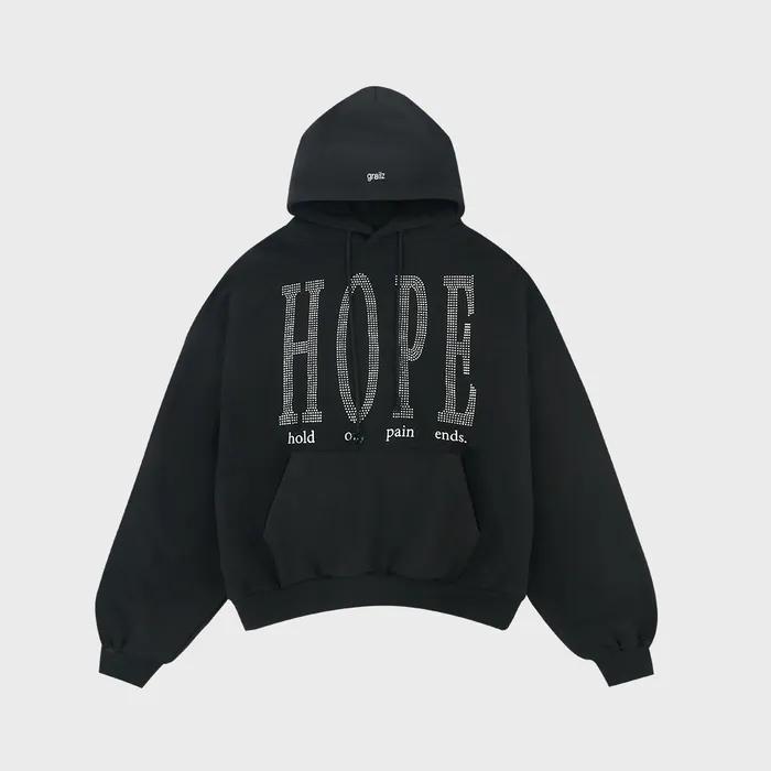 PAIN ENDS HOODIE [BLACK]