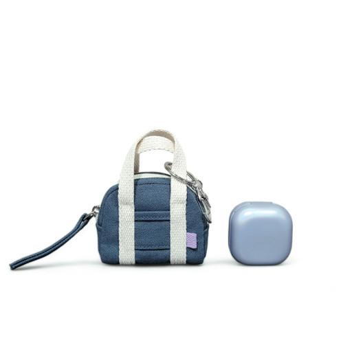 13컬러 에어팟버즈프로 케이스 캔버스키링 동전지갑파우치