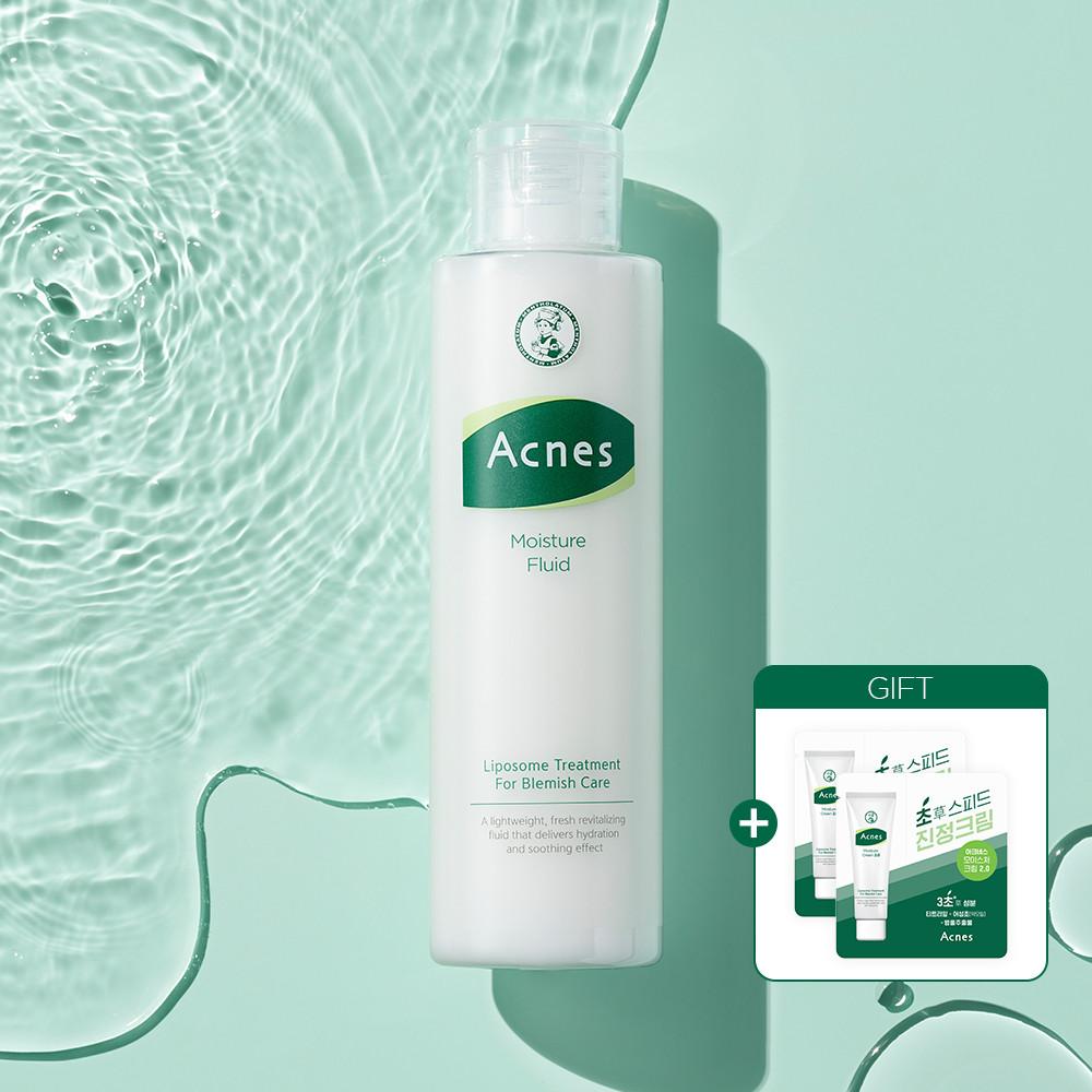 NEW 아크네스 모이스처 플루이드 150ml (모이스처 크림 1ml 샤셰 2매 증정)