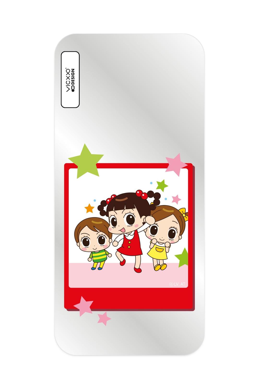 안녕 자두야 남매 폴라로이드 삼남매 띠부띠부 미러 스킨