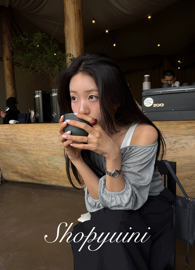 유이니 [Spring🎀/오늘출발] Ora shirring knit (4color)