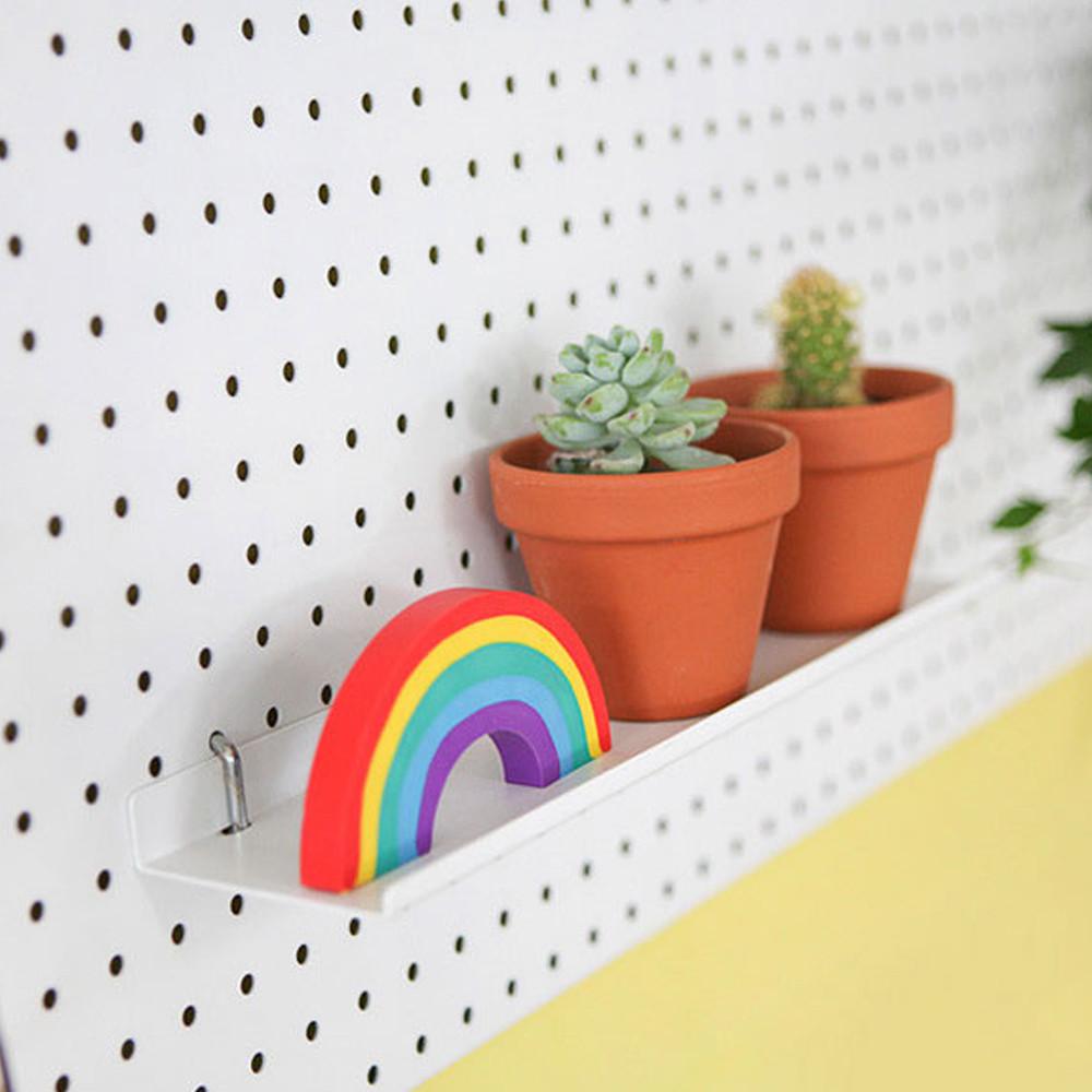 타공판닷컴 타공판 철제 슬림선반(후크형)S