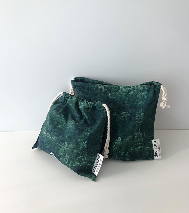 스트링 파우치 / 녹턴