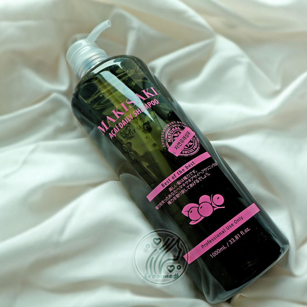 마키사키 자연유래 아사이 데일리 약산성 샴푸