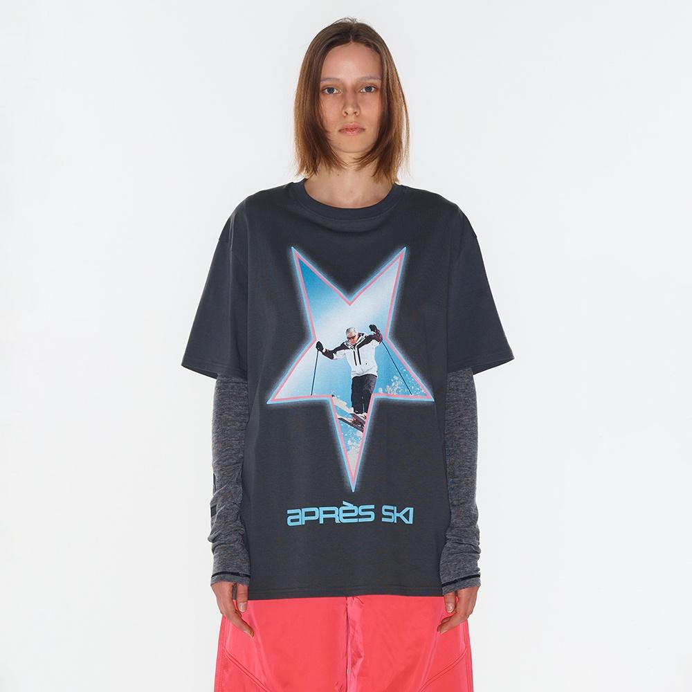 STAR T-SHIRT (CHARCOAL)