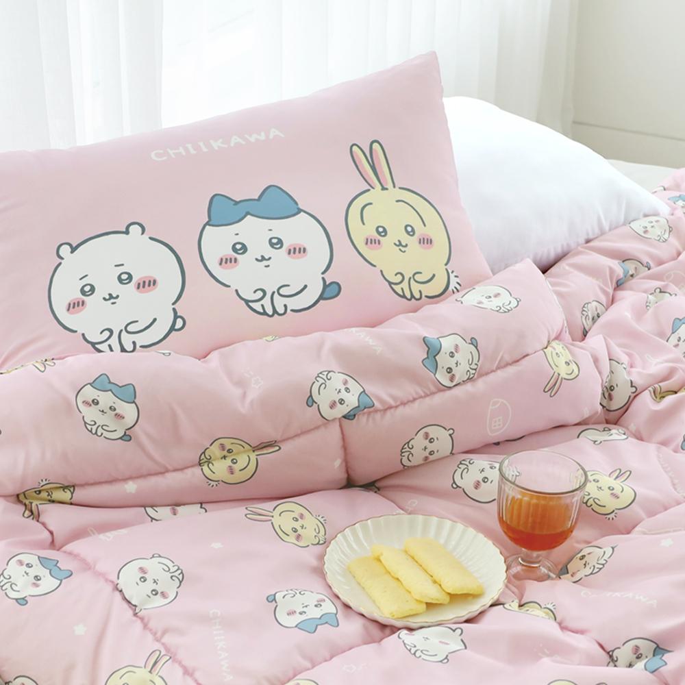 먼작귀 치이카와 먼지없는 부드러운 포근한 알러지방지 사계절 간절기 차렵이불 침구 세트 160x210cm