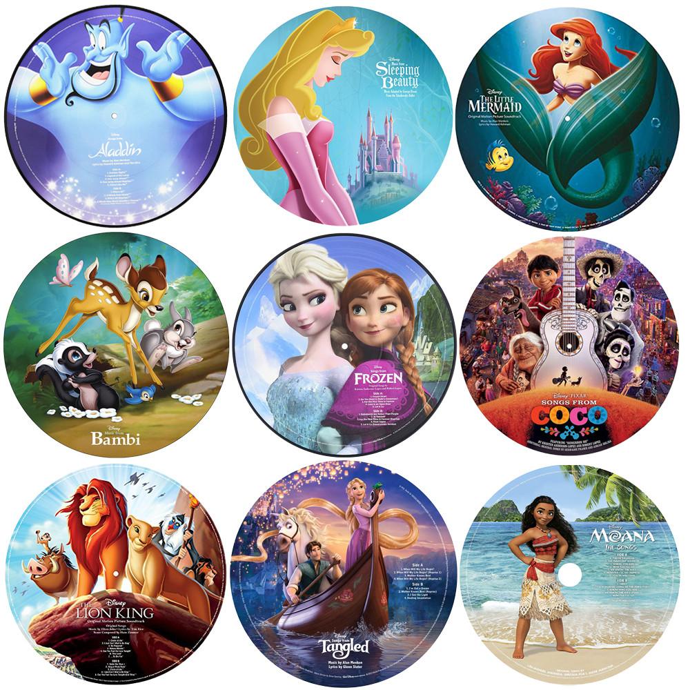 디즈니 LP 주토피아 코코 라이온킹 겨울왕국 모아나 포카혼타스 토이스토리