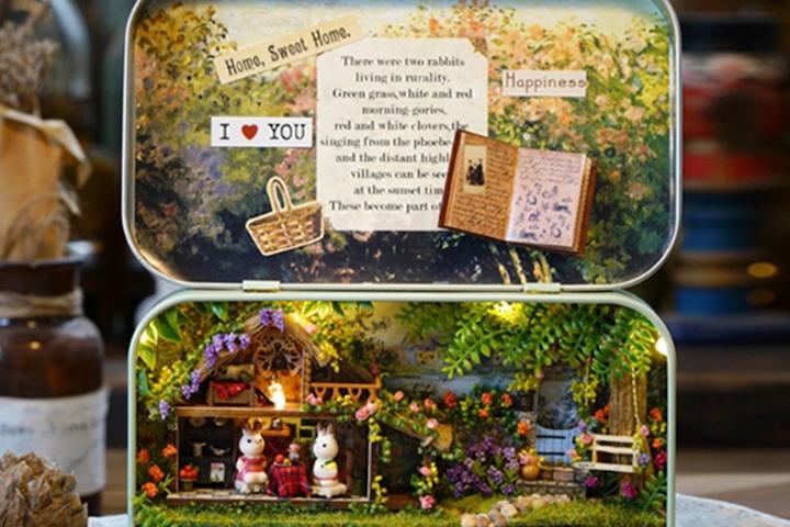 DIY 미니어처 드림박스 - 컨츄리 하우스