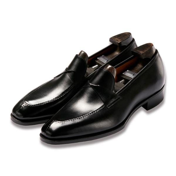 가지아노걸링  GAZIANO & GIRLING ANTIBES BLACK CALF KN14 LAST