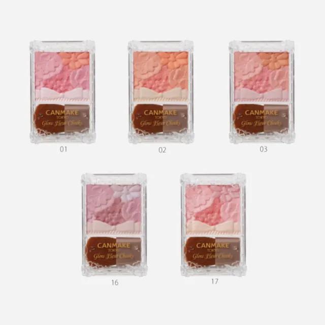 캔메이크 CANMAKE 글로우 플로어 치크 6.3g 5컬러