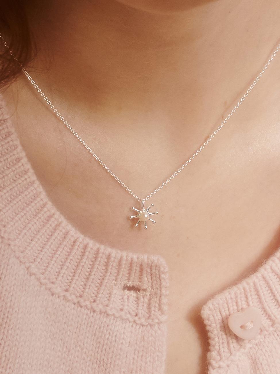 햇살 실버 necklace #6924