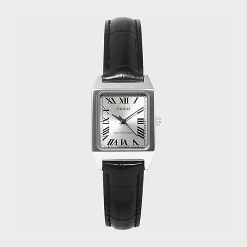 CASIO 카시오 LTP-V007L-7B1 여성 가죽밴드 심플 손목시계