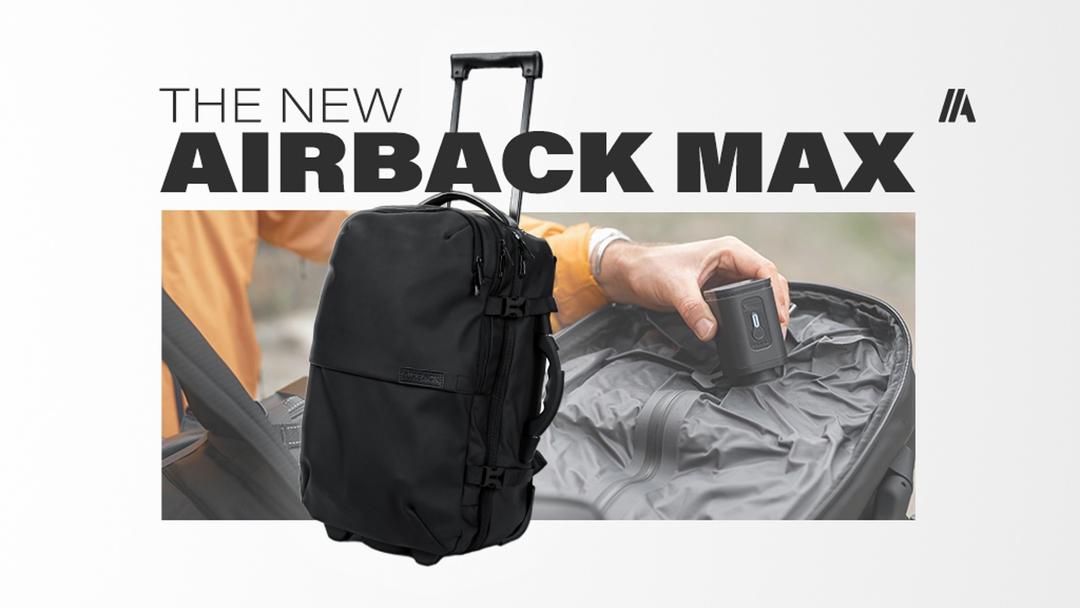 AIRBACK MAX | The backpack with Built-in Compression System