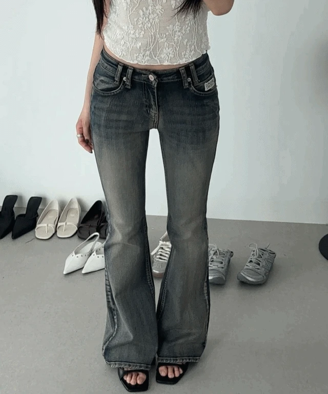 베티 부츠컷 데님팬츠