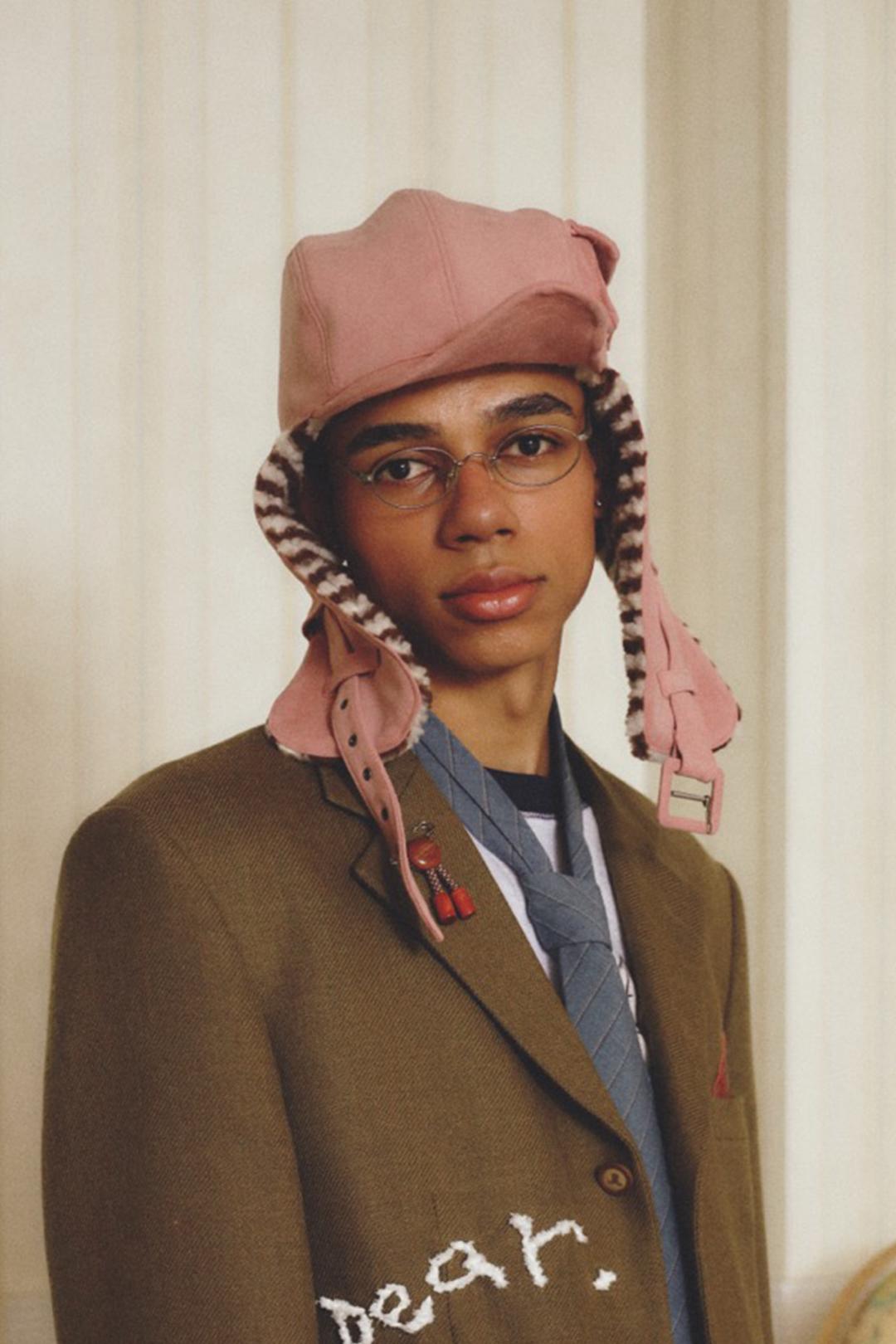 PAPA'S SIDE POCKET EARFLAP CAP (PINK)(RESTOCK)(*01/16 순차배송)