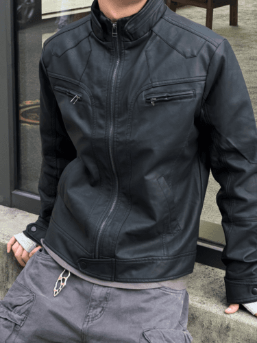 ♨주문폭주♨ #미드나잇 레더 자켓 (M, L, XL)