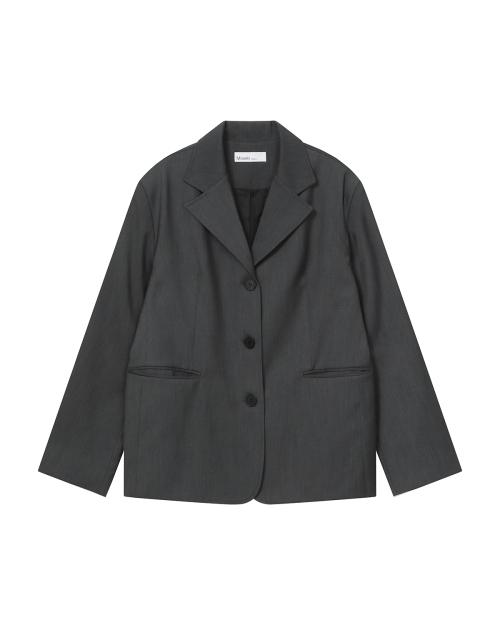 Classic over blazer CHARCOAL