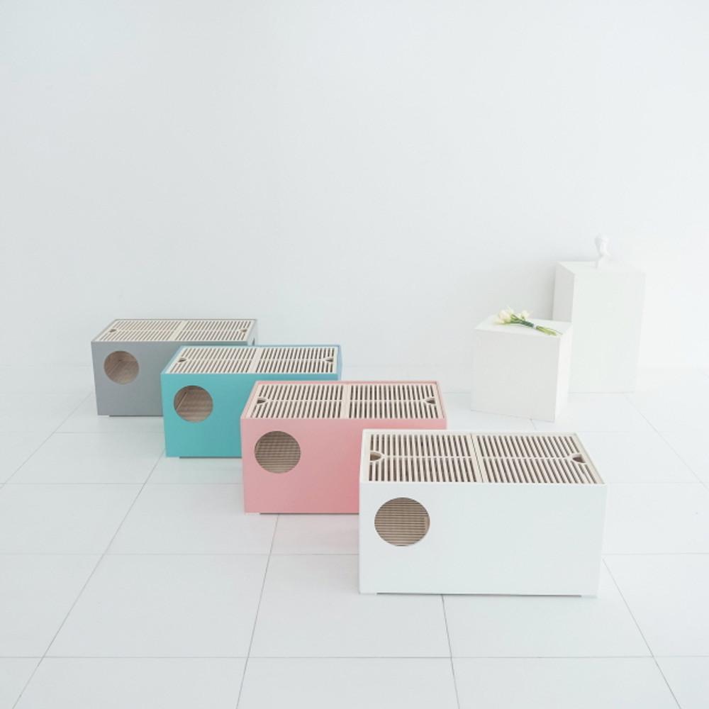 캣돌 피치 part2 고양이 대형 원목 화장실