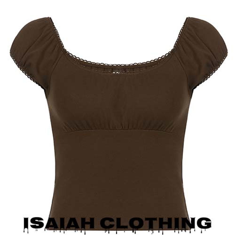 Brown Bubble Tee