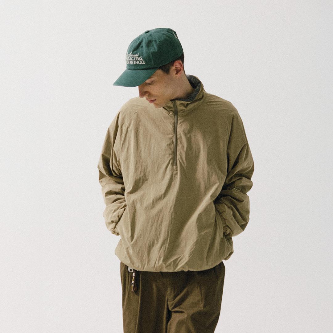 TF3-JK03 게리 하프집업-더스트 베이지