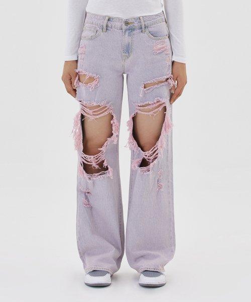 PK SQUARE RIPOFF JEANS