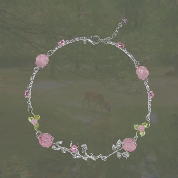 Rose garden necklace