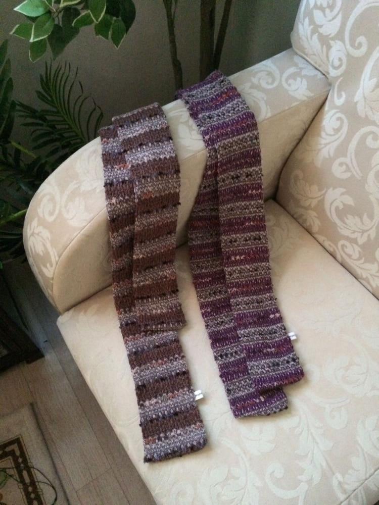 빈티지 니트 머플러 (2color)