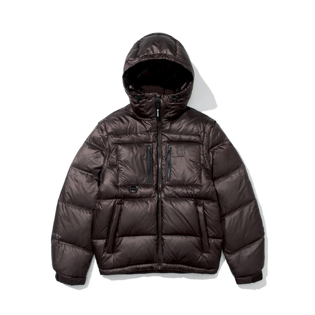 리얼백패커 디테쳐블 다운 브라운