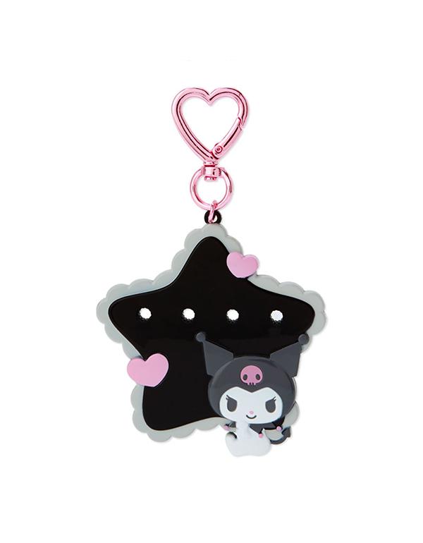 산리오 커스텀 4공 키홀더 쿠로미