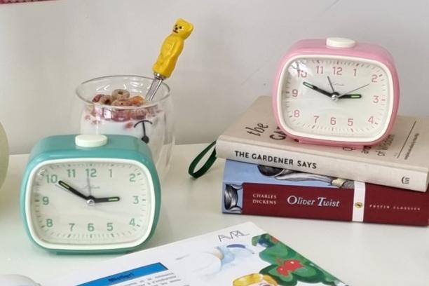 빈티지 알람 탁상 시계