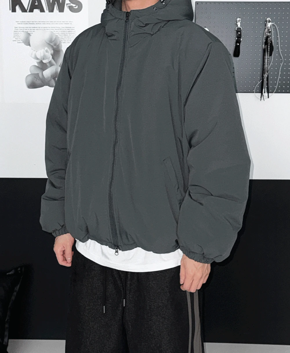 시먼 후드 패딩