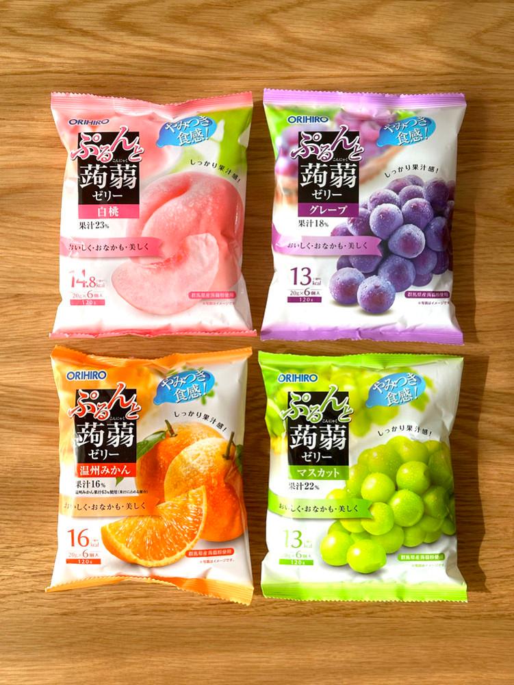 [ 오리히로 ] 푸룬토 곤약젤리 (21종 택1) / 달달한 과즙이 가득담긴 곤약젤리 / 일본젤리