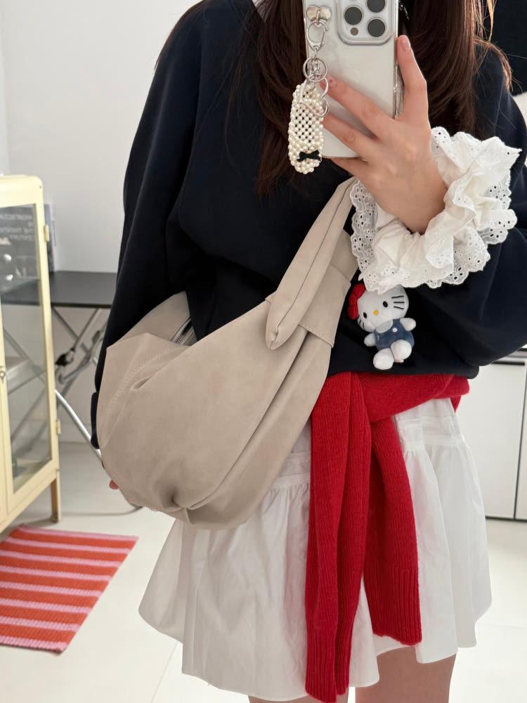 쇼콜라 숄더 크로스백 3color 여성크로스백 여성숄더 데일리백 리프레더