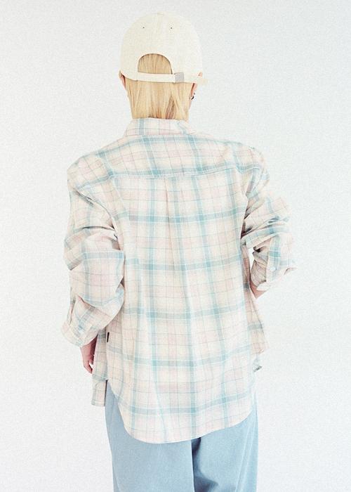 로아 체크 셔츠