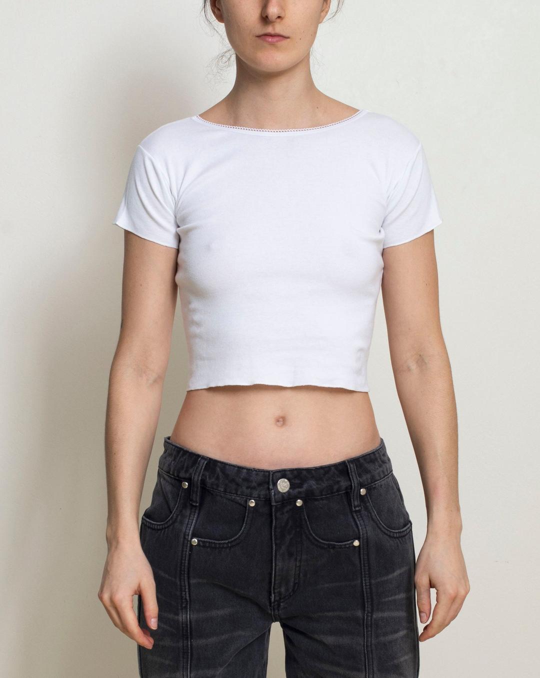 Pretties White OG Baby Tee