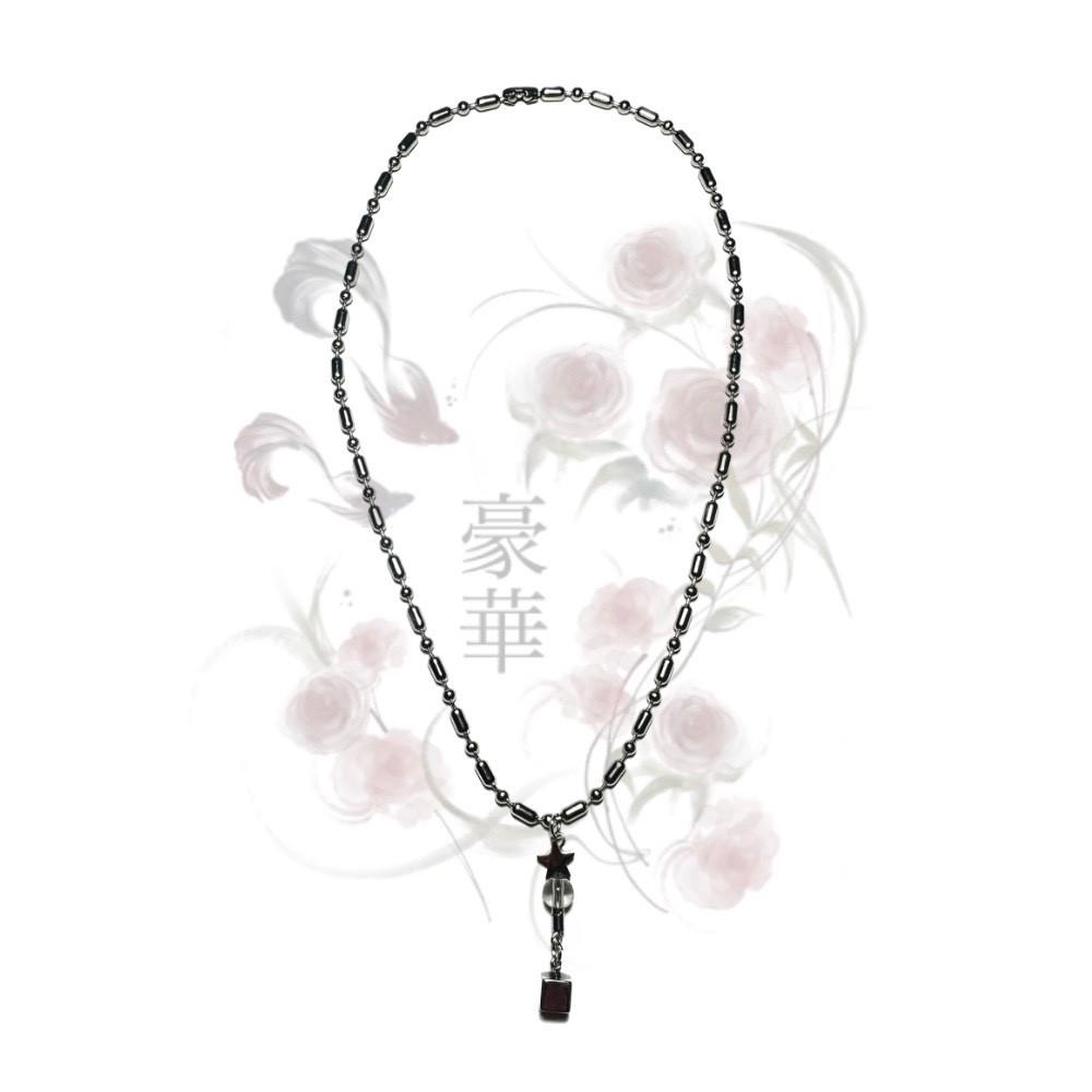 [Necklace]Transparent star