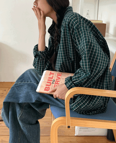 베일리 체크 셔츠