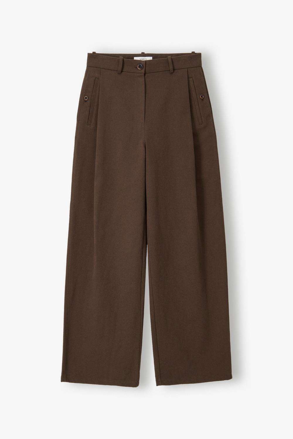 Tuckline Pants (Brown)