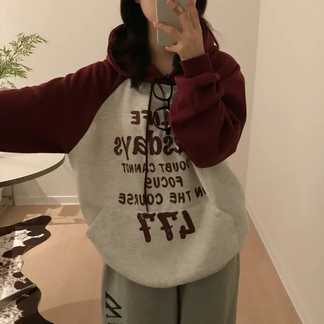 (포근기모/오버핏)Tuesdays 477 over Hoddie - 4col