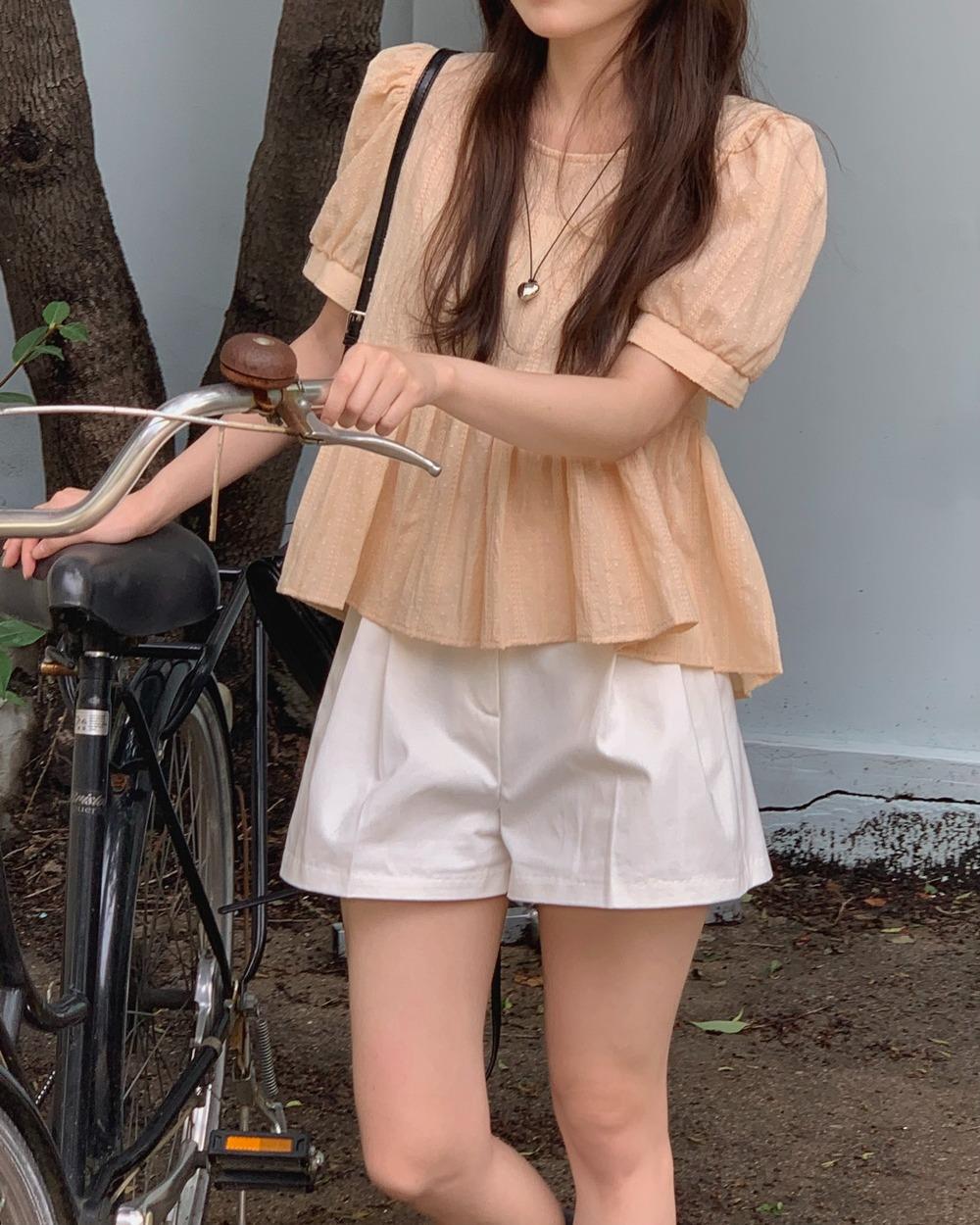 [MADE] 포코 퍼프 blouse