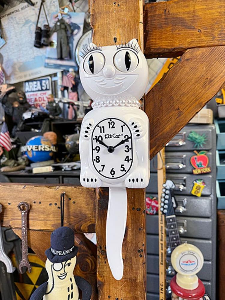 KIT CAT KLOCK Miss 고양이 미스 킷캣 클락 벽 시계