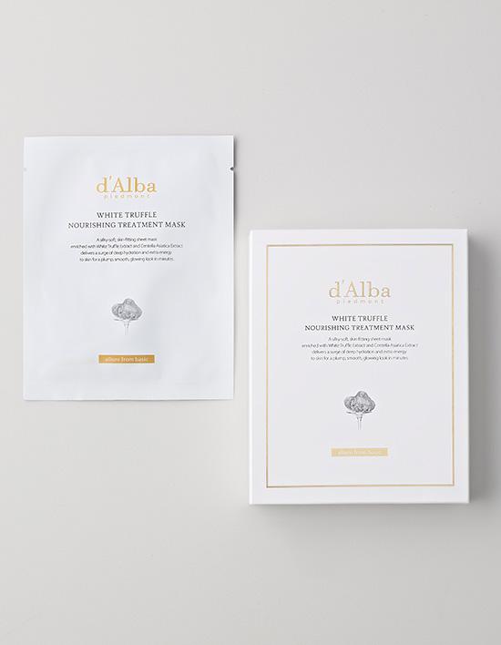 [달바] 화이트 트러플 너리싱 트리트먼트 마스크팩 1매/5매 (택1)