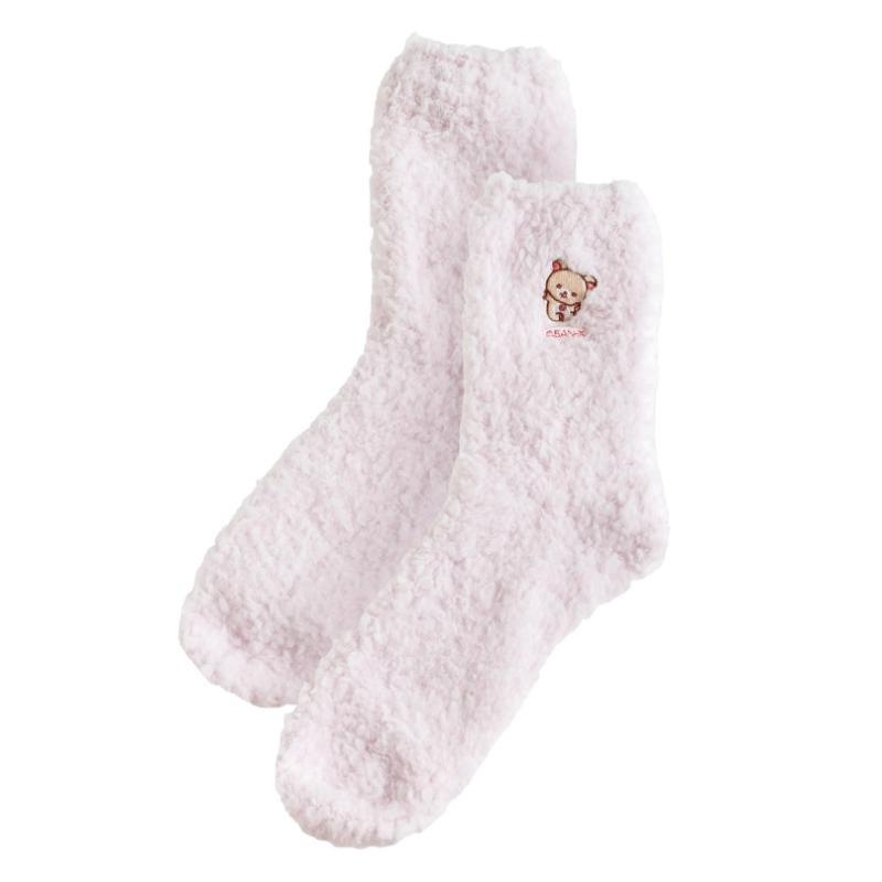 리락쿠마 스야스야 잘자요 푹신한 수면 양말 코리락쿠마