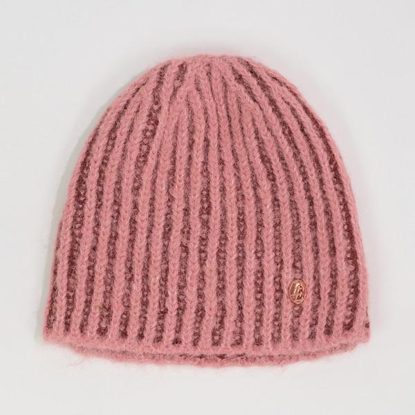 Rib Two tone Beanie_Pink